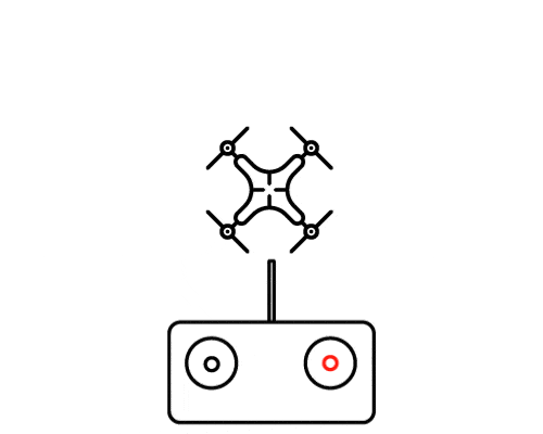 Pitch learn how to fly a drone