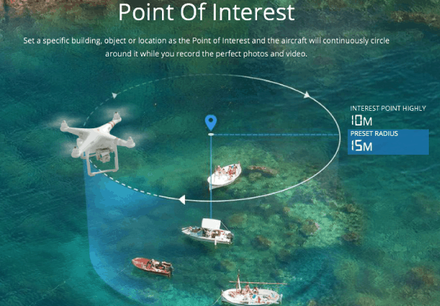 DJI Mavic Pro Platinum Point of interest dji mavic pro platinum review