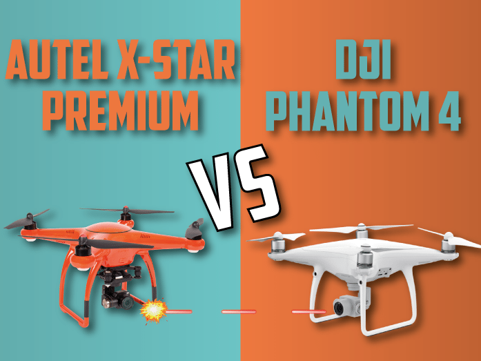 Autel X Star Premiumm VS DJI Phantom 4