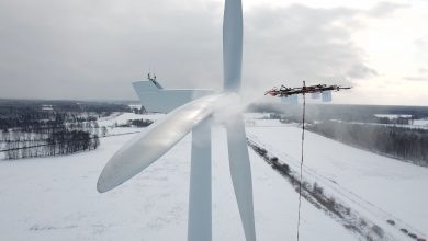Drones Used For De-Icing Wind Turbines