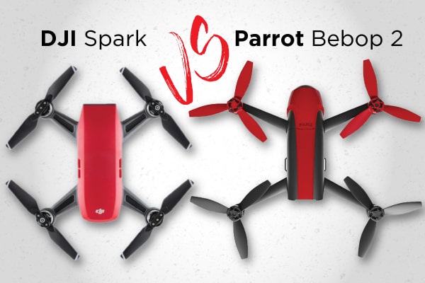 DJI Spark VS Parrot Bebop 2