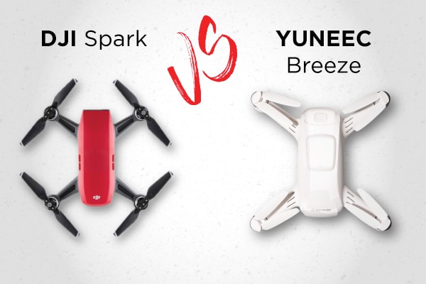 DJI Spark VS Yuneec Breeze