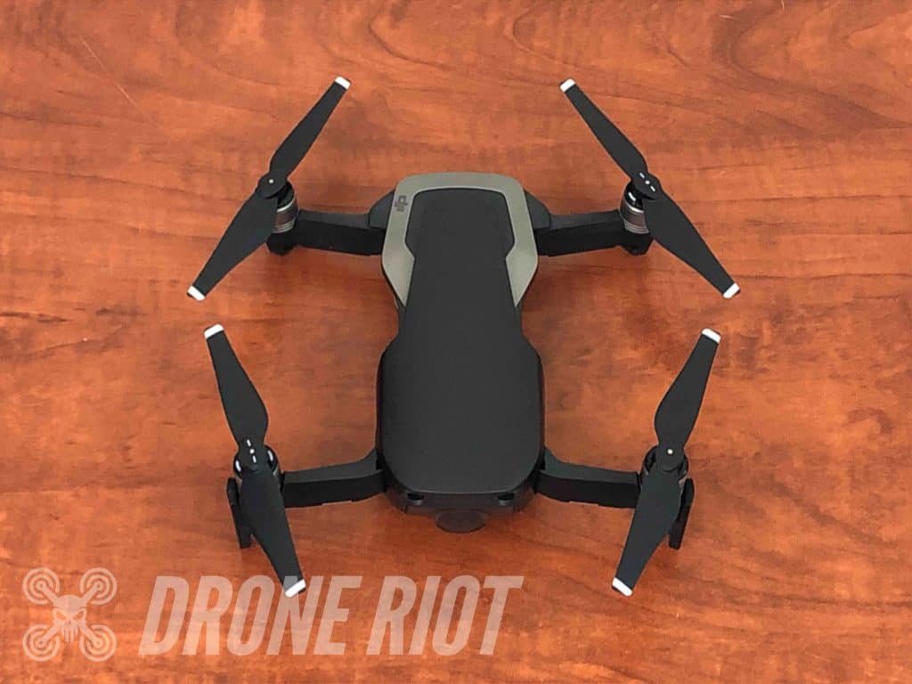 Mavic Air Propellers Drone folded out arms